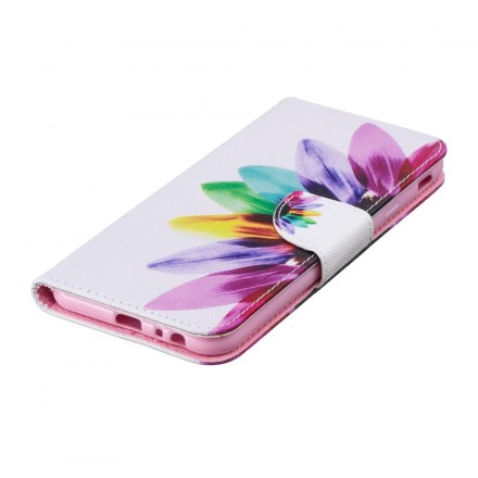 Funda de flor de acuarela para Samsung Galaxy J4 Plus