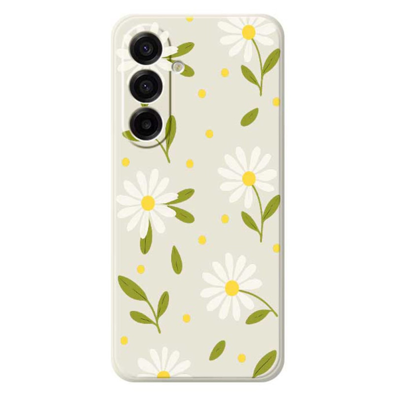 Samsung Galaxy A17 5G Funda Flores Blanco