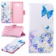 Funda Samsung Galaxy J4 Plus Pintada Mariposas y Flores Funda Samsung Galaxy J4 Plus Pintada Mariposas y Flores