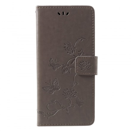 Funda Samsung Galaxy J4 Plus Mariposas y flores asiáticas