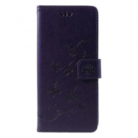 Funda Samsung Galaxy J4 Plus Mariposas y flores asiáticas