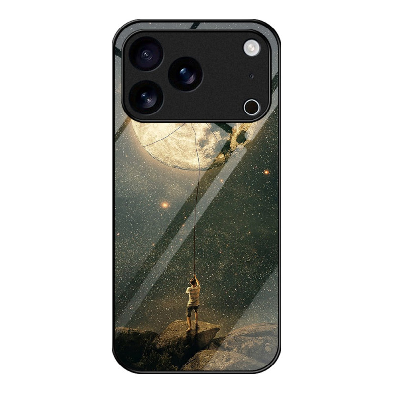 Funda iPhone 17 Pro Max Cristal Templado Lunar Pattern