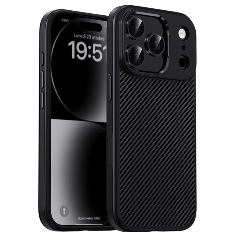 Funda de fibra de carbono para iPhone 17 Pro Max IPAKY