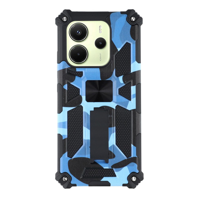 Xiaomi Redmi Note 14 5G Funda resistente con soporte integrado Camuflaje