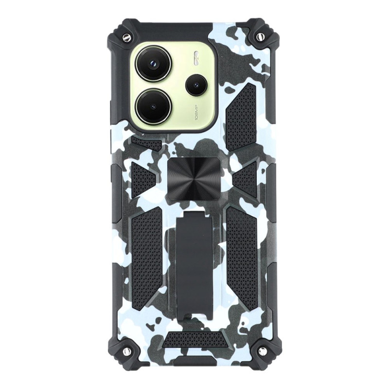 Xiaomi Redmi Note 14 5G Funda resistente con soporte integrado Camuflaje