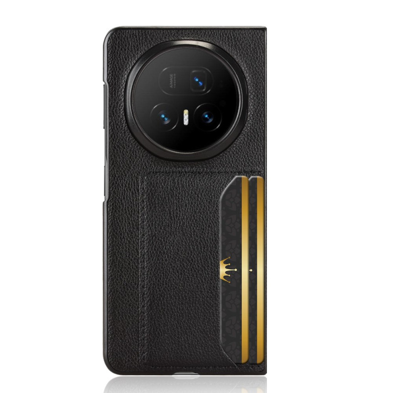 Honor Magic V5 5G Funda de tarjeta efecto piel