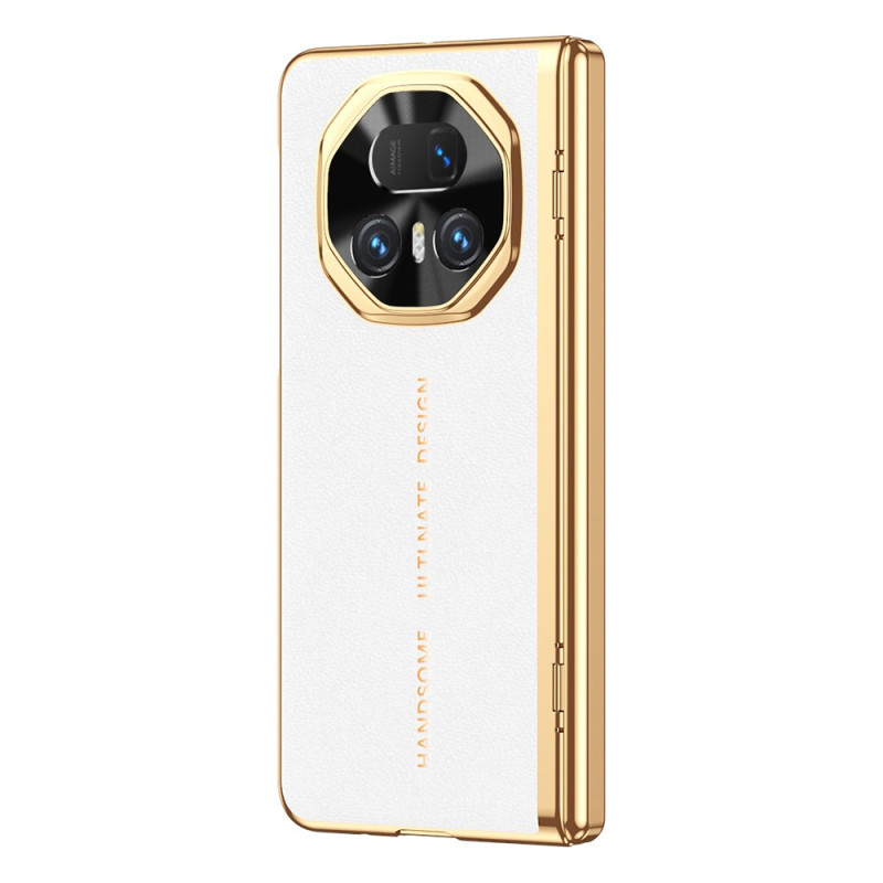 Honor Magic V5 5G Funda Efecto Cuero Protector Pantalla