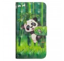 Funda Samsung Galaxy J4 Plus Panda y Bambú