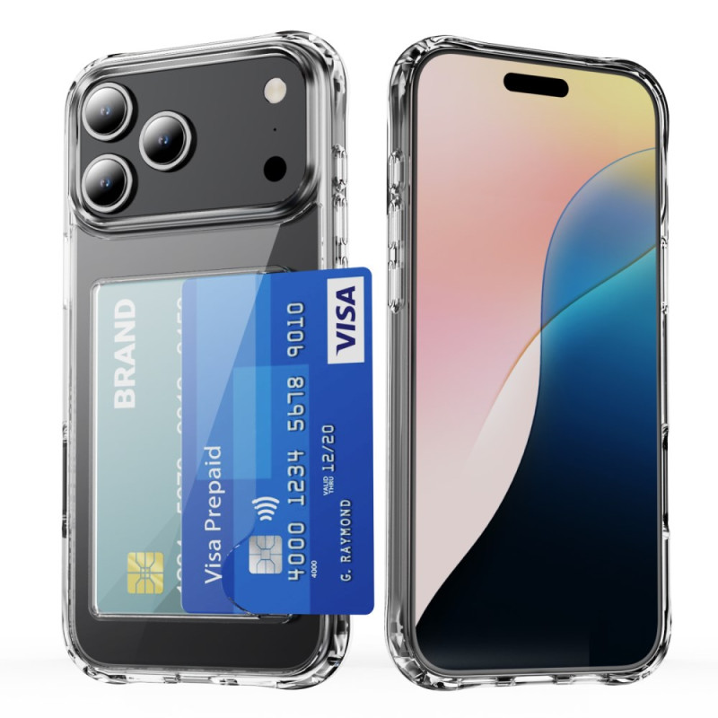 Funda protectora con tarjetero para iPhone 17 Pro Max