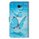 Funda Samsung Galaxy J4 Plus Mariposas Azules Voladoras