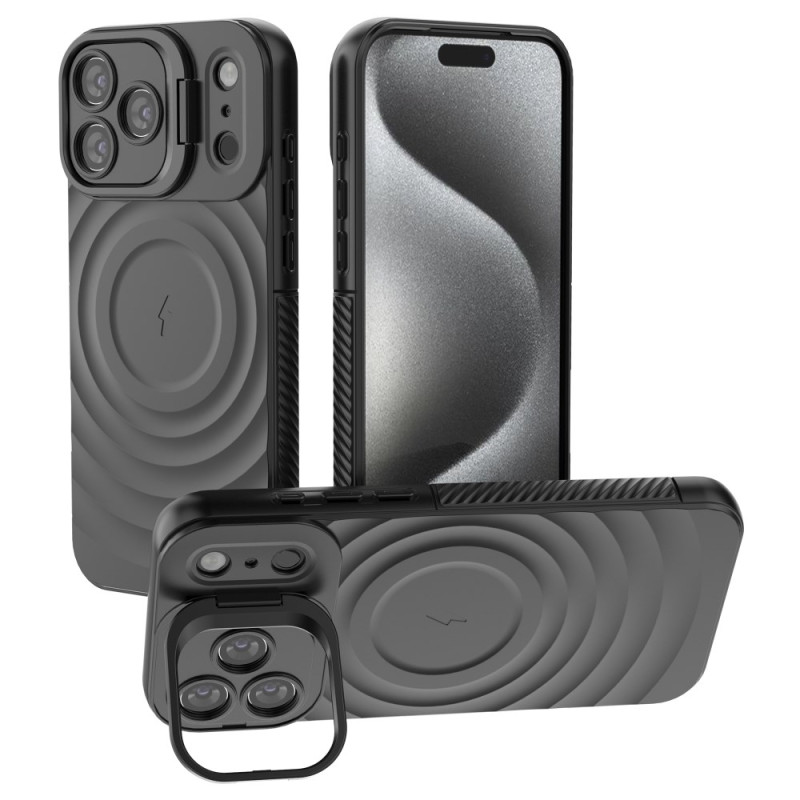 Funda compatible iPhone 17 Pro Max MagSafe Patrón ondulado