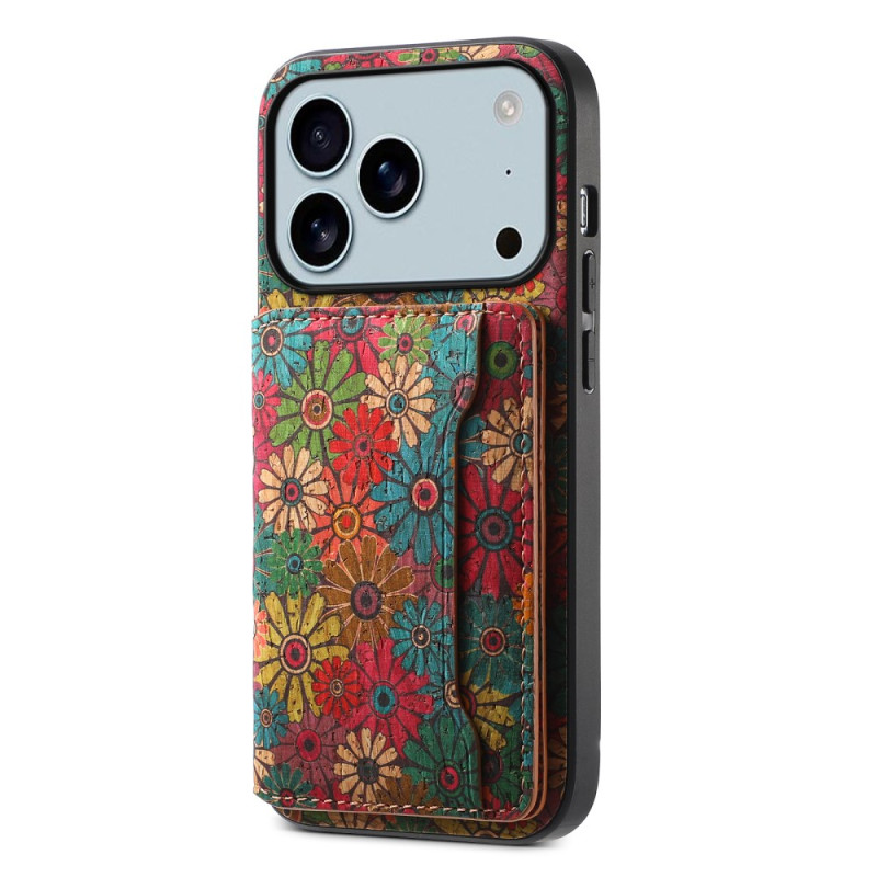 Funda iPhone 17 Pro Max Floral Card Funda