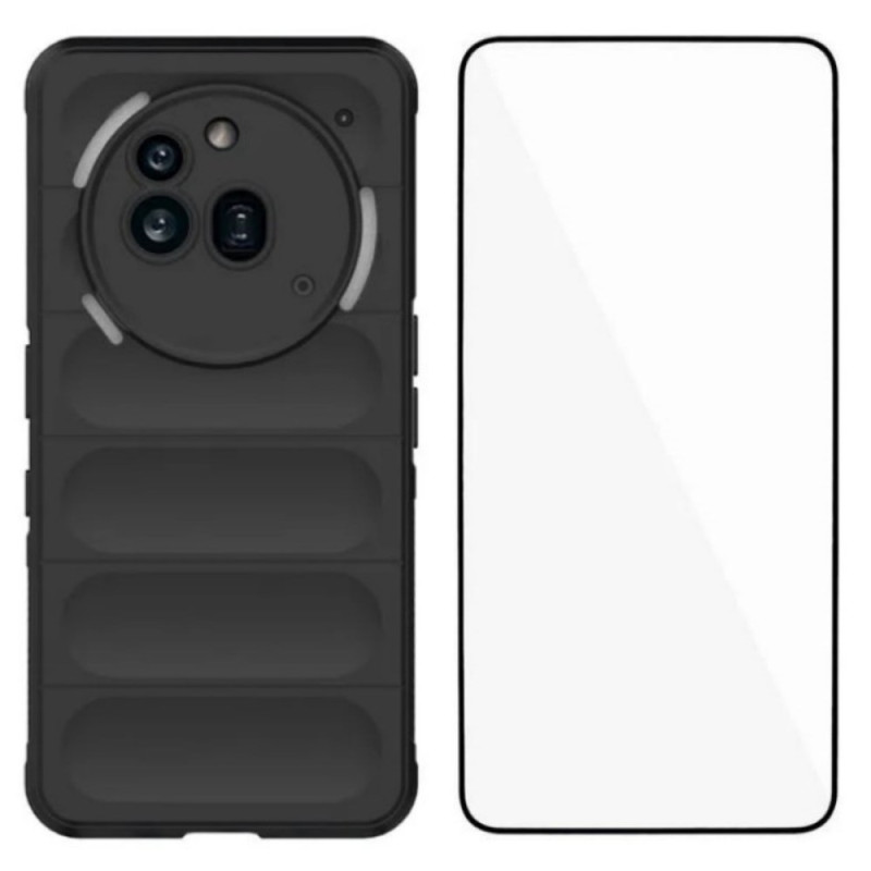 Funda antideslizante Nothing Phone (3a) Pro con protector de pantalla