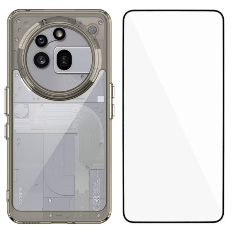 Funda híbrida Nothing Phone (3a) Pro con protector de pantalla