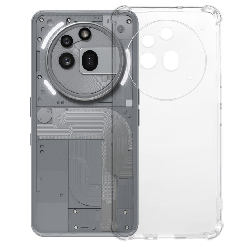 Funda antigolpes transparente Nothing Phone (3a) Pro