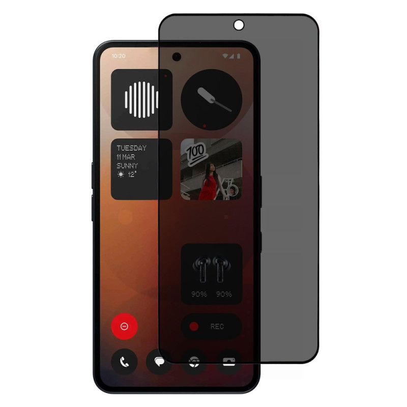 Spion Resistente Protector de Pantalla de Cristal Templado para Nothing Phone (3a) / (3a) Pro