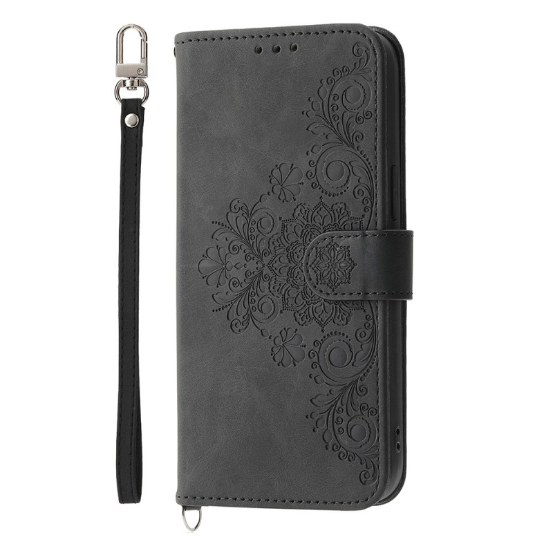 Moto G86 5G Funda de gamuza con cordón