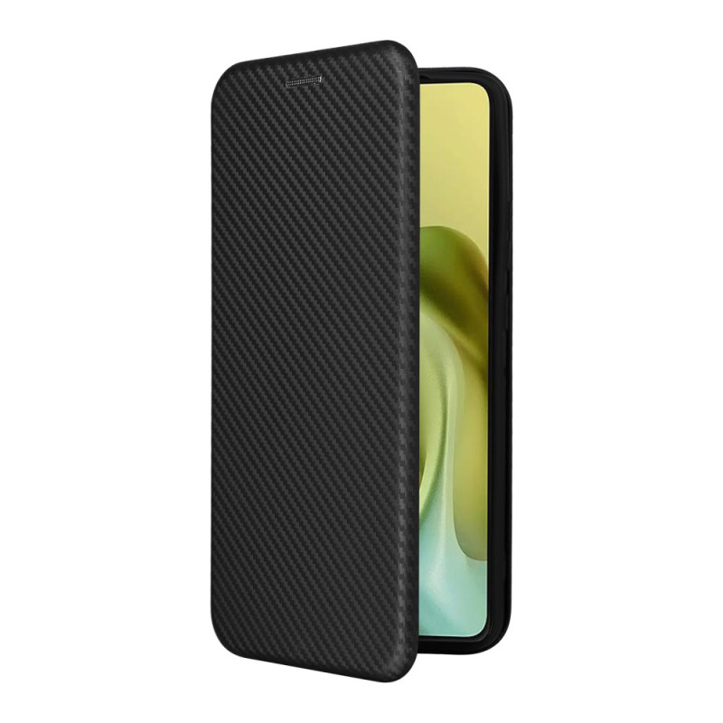 Flip Cover Moto G86 5G Fibra de Carbono