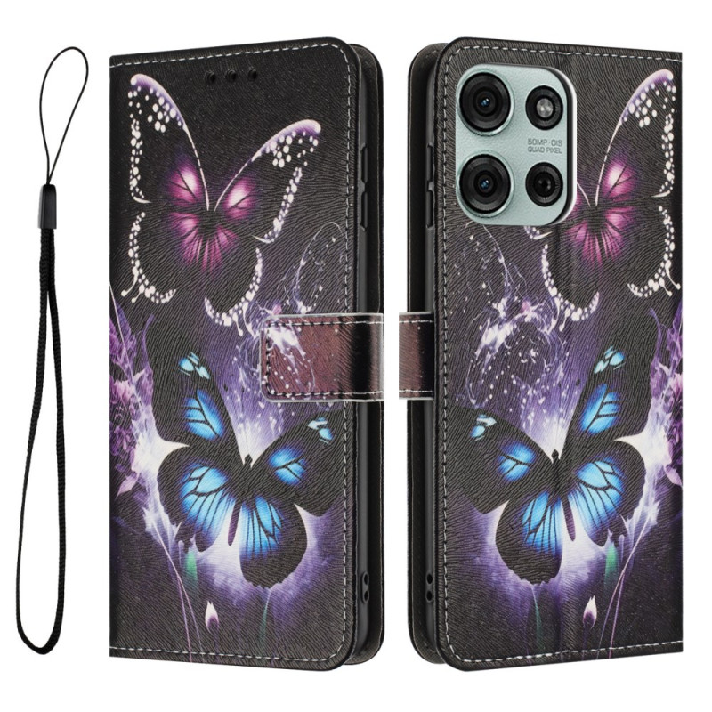 Moto G86 5G / G86 Power 5G Funda Dos Mariposas