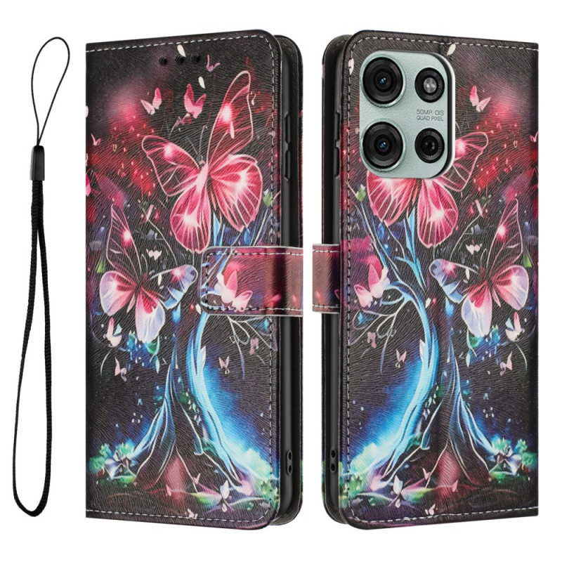 Funda Moto G86 5G / G86 Power 5G Butterfly Tree