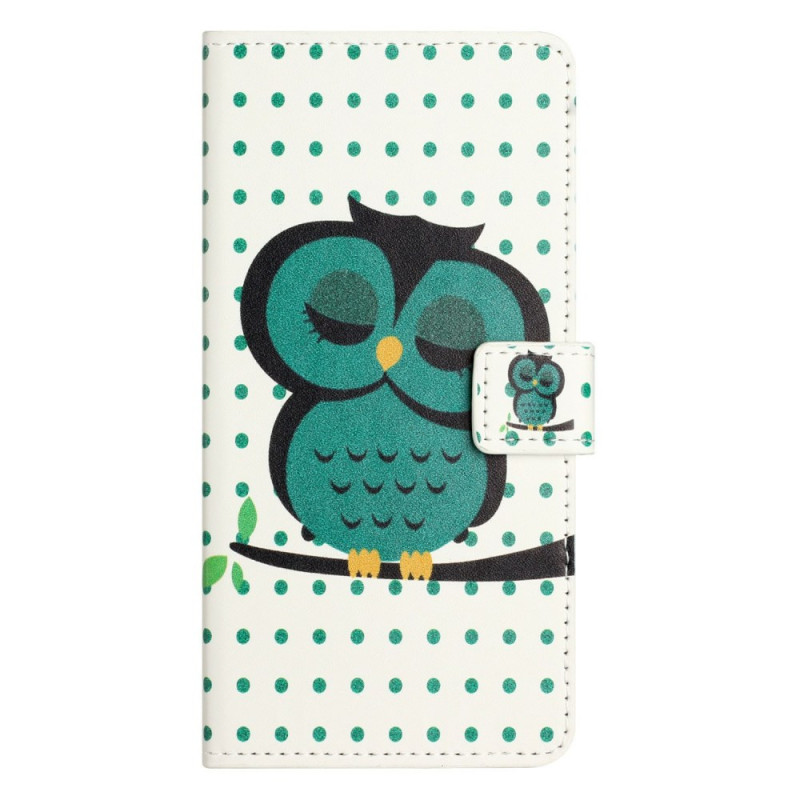 Moto G86 5G / G86 Power 5G Funda Búho Durmiente