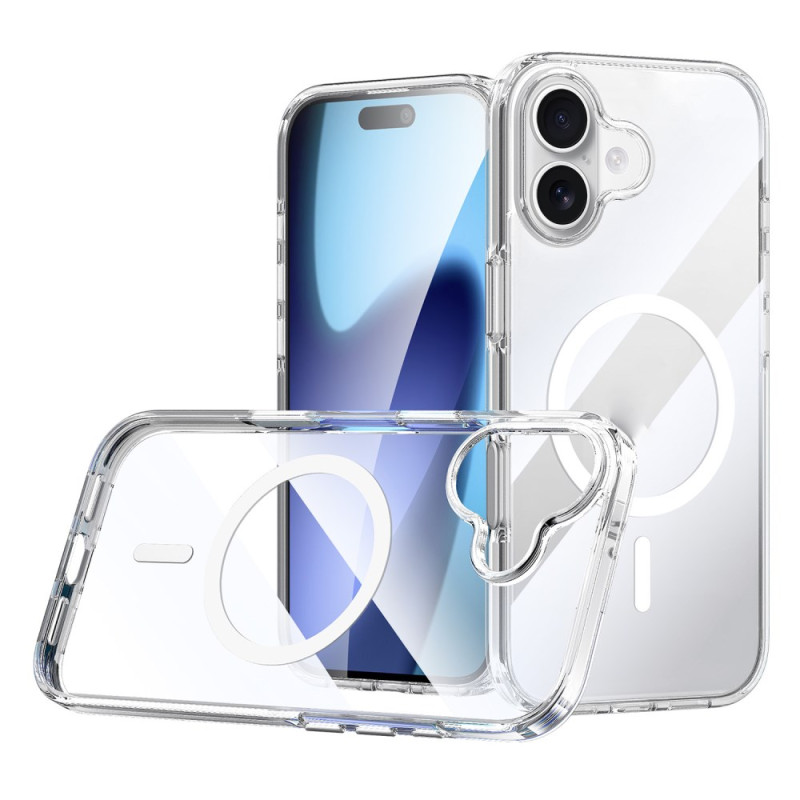Funda transparente MagSafe compatible con iPhone 17