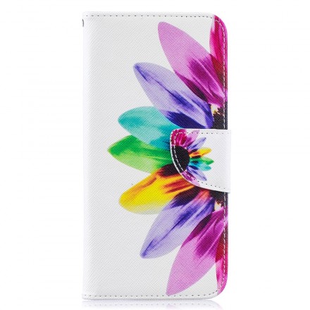 Funda de flor de acuarela para Samsung Galaxy A50