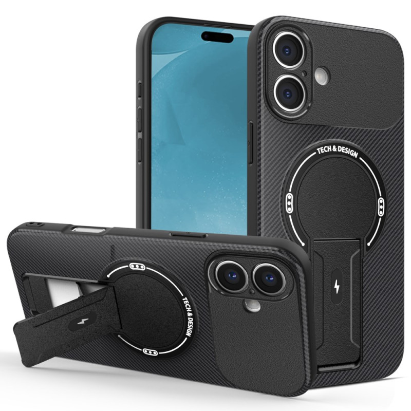 Funda ultrarresistente para iPhone 17 con soporte integrado