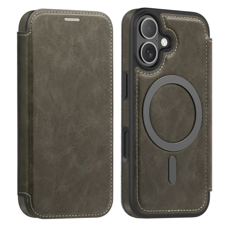 Funda Fllip iPhone 17 Compatible Tarjetero MagSafe RFID