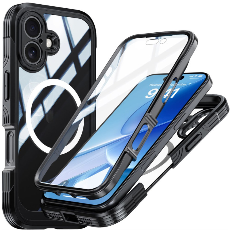 Funda híbrida magnética para iPhone 17 con protector de pantalla