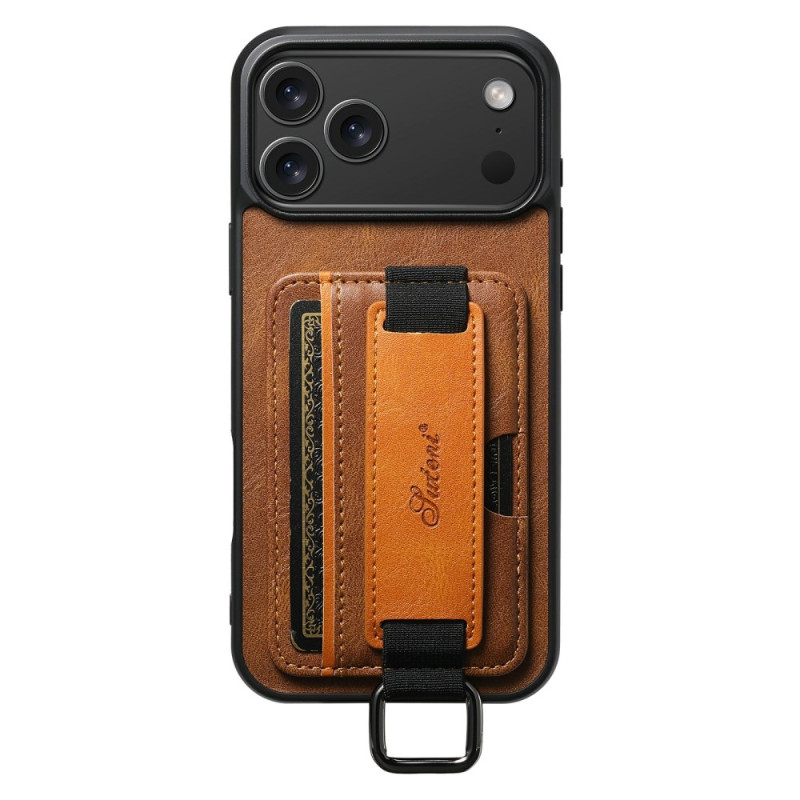 Funda iPhone 17 Pro con tarjetero Diseño retro