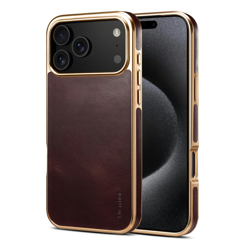 Funda de piel iPhone 17 Pro DENIOR