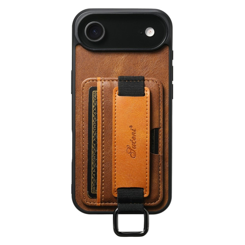 Funda iPhone 17 Air Soporte para tarjeta y colgante
