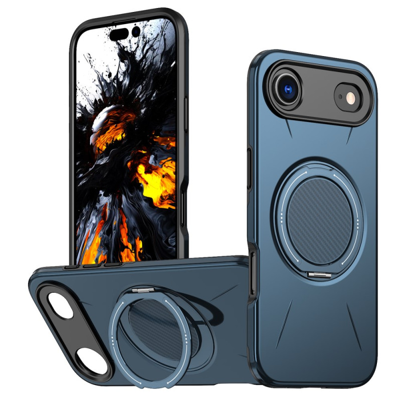 Funda Magnética iPhone 17 Air con Soporte Giratorio Estilo Metálico