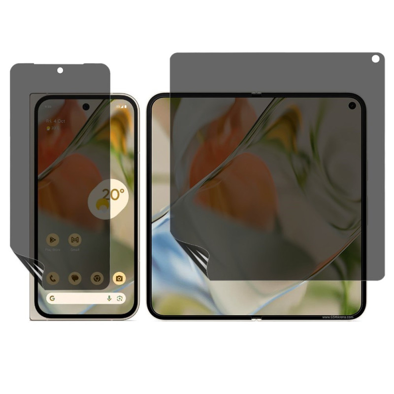 Láminas de protección contra spyware para pantallas plegables del Google Pixel 10 Pro