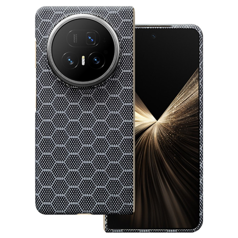 Funda magnética Honor Magic V5 5G con marco frontal de nido de abeja