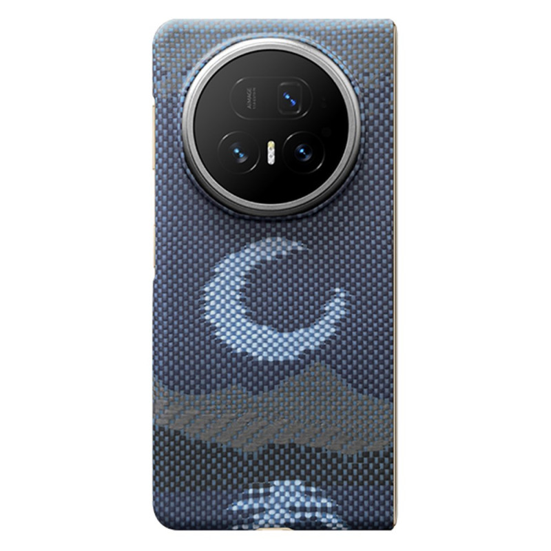 Honor Magic V5 5G Funda Magnética de Fibra de Aramida con Marco Metálico Cámara Lunar