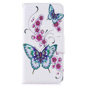 Funda Huawei Y7 2019 Maravillosas Mariposas