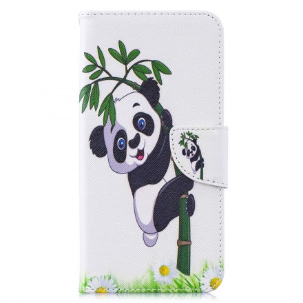 Funda Huawei Y7 2019 Panda On Bamboo