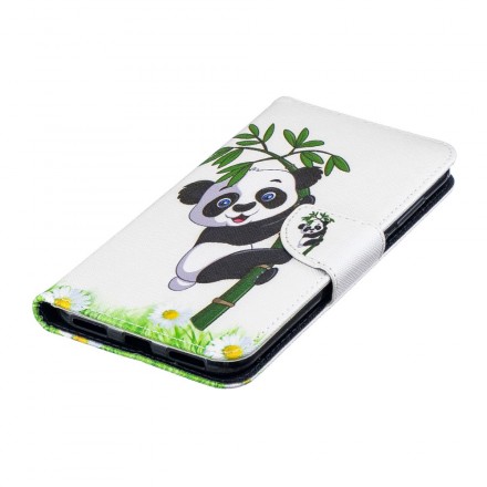 Funda Huawei Y7 2019 Panda On Bamboo