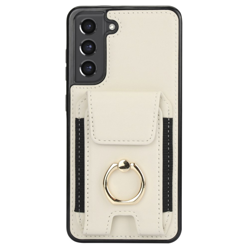 Samsung Galaxy S22 5G Funda Tarjetero con Golpe y Anilla