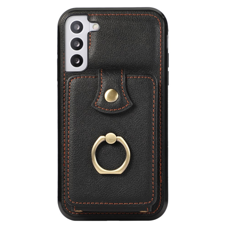 Funda de tarjeta Samsung Galaxy S22 5G con cierre RFID y soporte