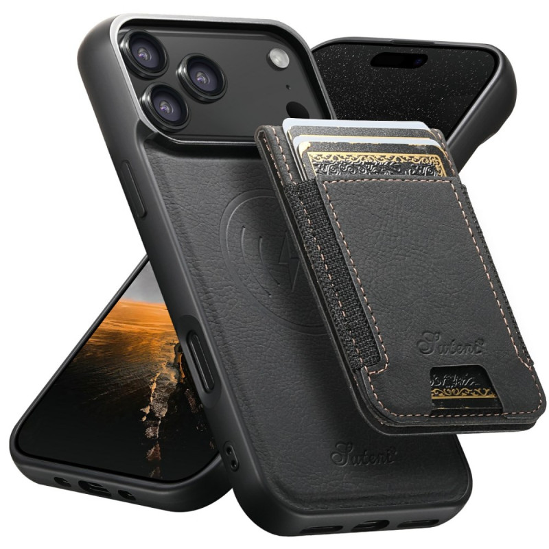 Funda de tarjeta desmontable 2 en 1 para iPhone 17 Pro