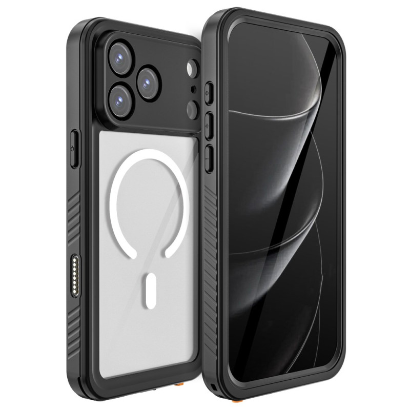 Funda transparente para iPhone 17 Pro Max compatible con MagSafe Impermeable IP68