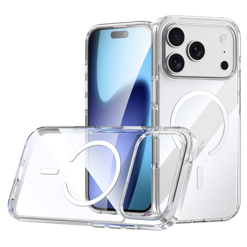 Funda transparente MagSafe compatible con iPhone 17 Pro Max