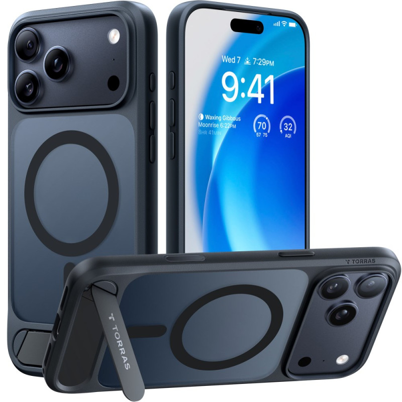 Funda Magnética iPhone 17 Pro Max Diseño Premium con Soporte Integrado