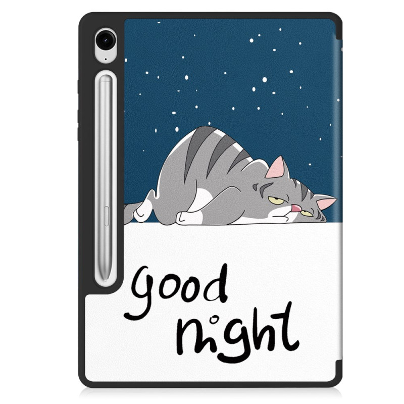 Funda inteligente Samsung Galaxy Tab S10 Lite Stylus Holder Good Night