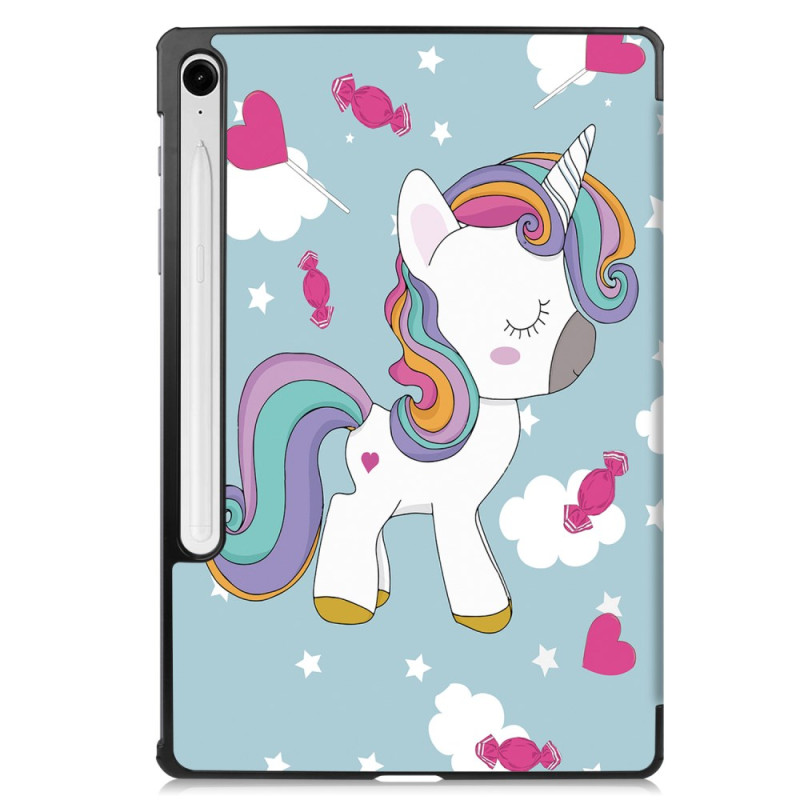 Funda Smart Funda
Samsung Galaxy Tab S10 Lite Soporte reforzado Unicornio Stylus