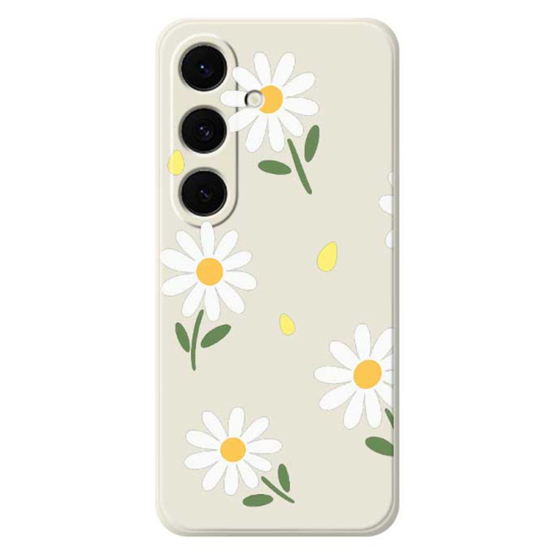 Samsung Galaxy S25 FE Funda de silicona Margaritas