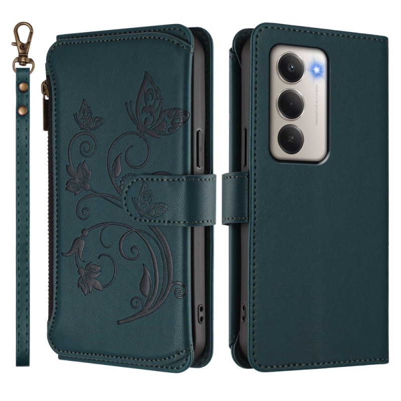 Funda Xiaomi Redmi 15 4G Wallet Floral